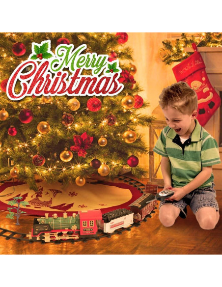 Juego de Tren Eléctrico Mini Tudou con Control Remoto 1.05 kg