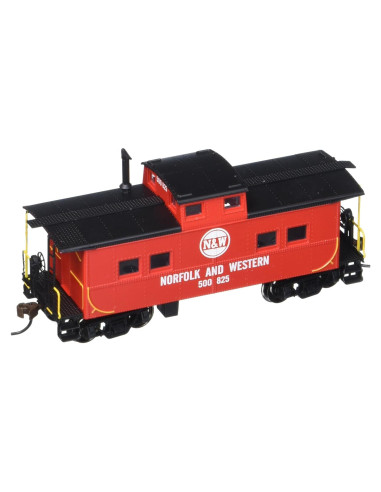 Caboose de acero Norfolk & Western Bachmann ROJO HO 1:87