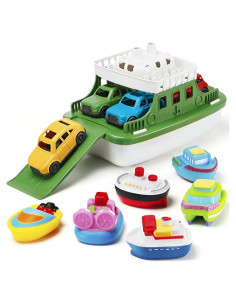 Juguete de Baño Barco Nasidear Set 11 Piezas Flotantes