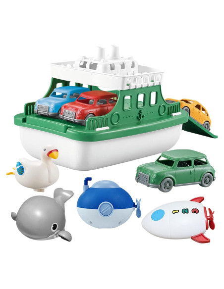 Set de Juguetes de Baño Ferry Boat OKGIUGN 9 Piezas