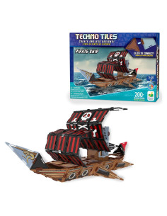 Azulejos Tecnológicos Barco Pirata - 200 Piezas STEM 5-10 Años