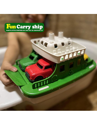 Set de Juguetes de Baño Ferry Boat OKGIUGN 9 Piezas