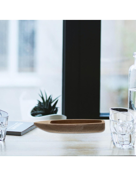 Barco de Madera Operitacx Adorno de Escritorio DIY 14.76 cm