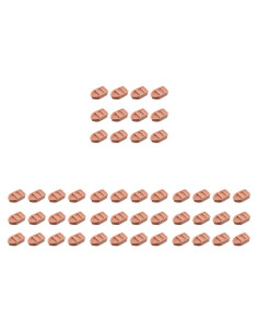 Adornos de Barco en Miniatura LOGOFUN 48 Piezas Resina