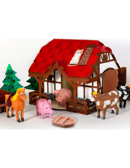 Adornos de Barco en Miniatura LOGOFUN 48 Piezas Resina