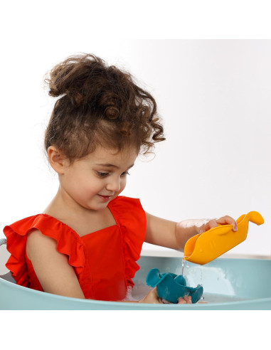 SES Creative Juguetes de Baño Peces en Fila 4 Botes