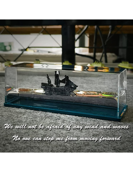 Barco Pirata Black Pearl Honsheng 14.58x5.08 cm Decorativo