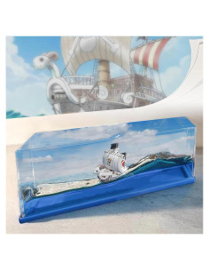 Botella de Deriva Barco Pirata Going Merry 14.6x5.2 cm