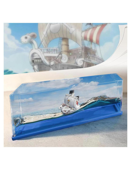 Botella de Deriva Barco Pirata Going Merry 14.6x5.2 cm