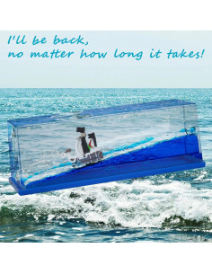 Botella de Deriva Barco Pirata Going Merry 14.6x5.2 cm 2