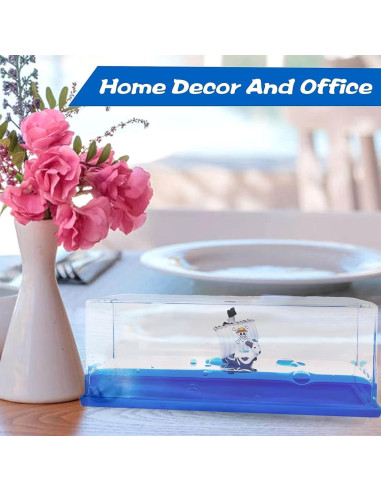 Botella de Deriva Barco Pirata Going Merry 14.6x5.2 cm