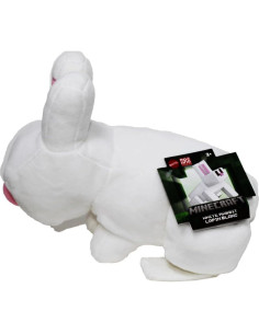 Peluche Conejo Blanco Minecraft Mattel 20 cm para 3 años 2