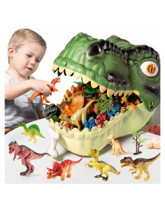 Juguetes de Dinosaurios RISUNTOY 45PCS Educativos 3-5 Años