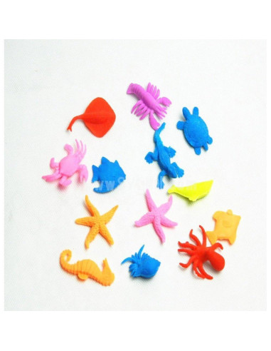 Paquete 24 Criaturas Marinas Sensory Funlop - Crecen en Agua