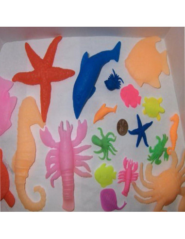 Paquete 24 Criaturas Marinas Sensory Funlop - Crecen en Agua
