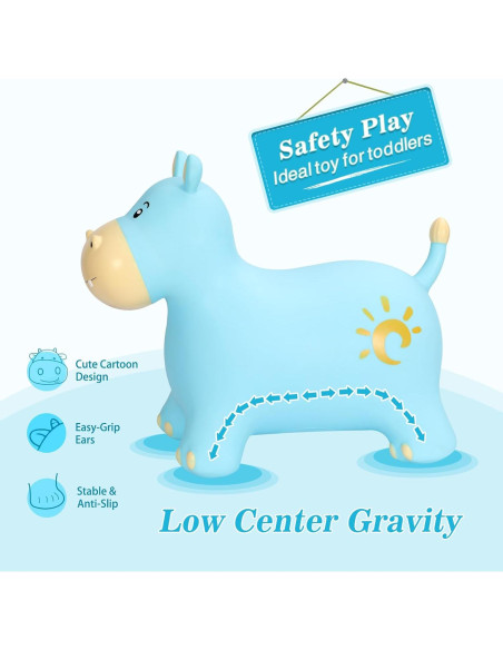 Juguete Saltarín Hipopótamo Inpany para Niños 1.61 kg