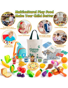 Juego de Comida de Imaginación EFO SHM 68PCS para Niños 2