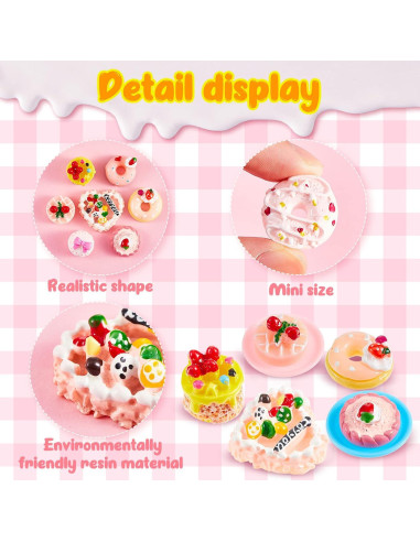 Juego de Té de Fiesta Chivao 48 Piezas Comida Juguete