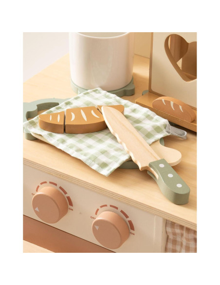 Conjunto de cuchillos de juguete ROBOTIME con frutas y verduras