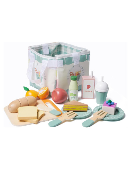Juego de Comida de Madera 21 Piezas MONT PLEASANT Picnic
