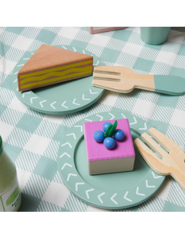 Juego de Comida de Madera 21 Piezas MONT PLEASANT Picnic