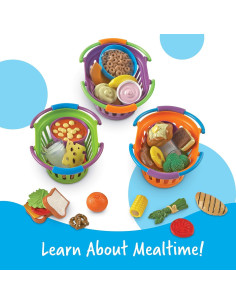 Conjunto de Comida de Juguete Learning Resources 3 Cestas 2