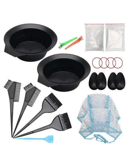 Kit de Coloración de Cabello AHIER 23 Piezas - Accesorios Completo