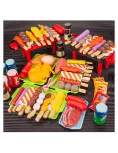 Juego de Barbacoa Interactivo 80 Piezas MORITA BOKUJO