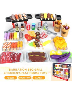 Juego de Barbacoa Interactivo 80 Piezas MORITA BOKUJO 2