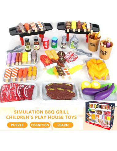 Juego de Barbacoa Interactivo 80 Piezas MORITA BOKUJO