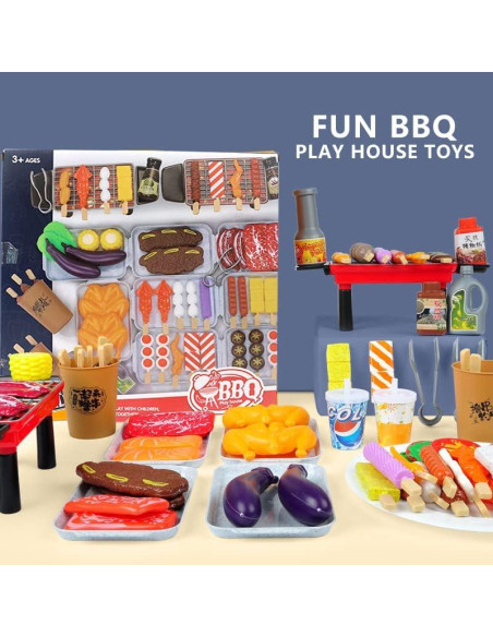 Juego de Barbacoa Interactivo 80 Piezas MORITA BOKUJO