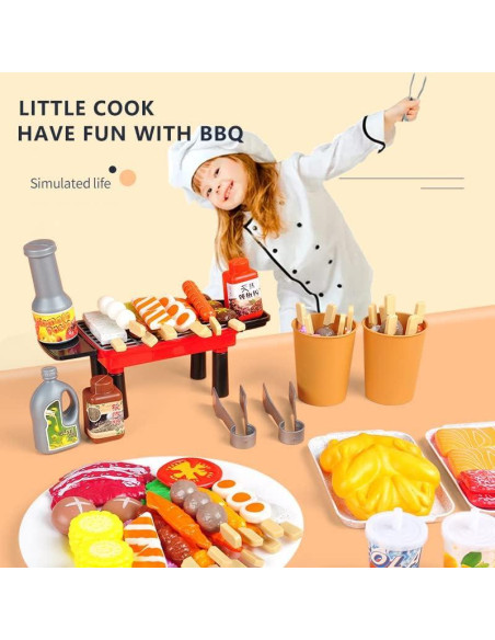 Juego de Barbacoa Interactivo 80 Piezas MORITA BOKUJO