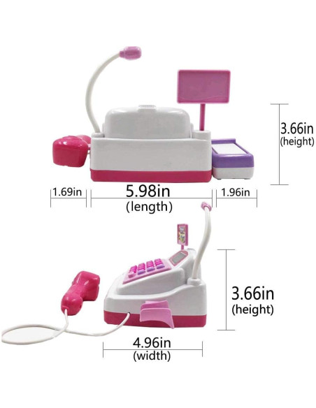 Juego de Supermercado Sotodik con Caja Registradora 34 PCS