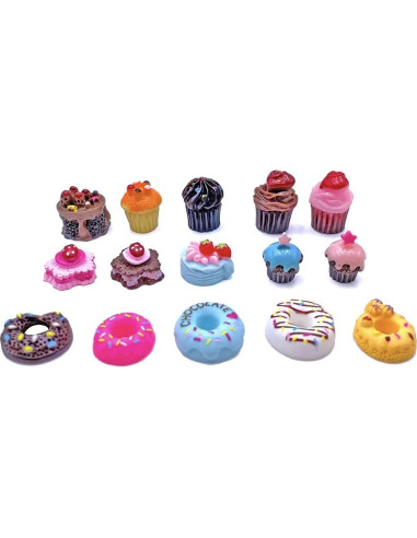 150 Piezas Juguetes de Comida Miniatura HKLMRO para Casa de Muñecas