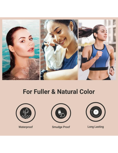 Tinte Natural para Cejas en Polvo MinaiBrow Marrón Medio 32g