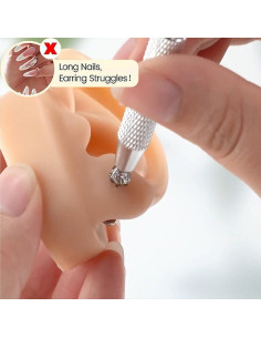 Kit de Herramientas de Piercing Uni-J 14G-20G Acero Inoxidable 2