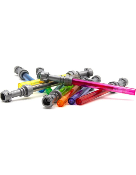 Set 10 Bolígrafos Gel Sable de Luz LEGO Star Wars 13,34 cm