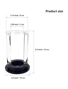 Soporte Acrílico para Sable de Luz WLSANX - Vertical 4,83 cm 2