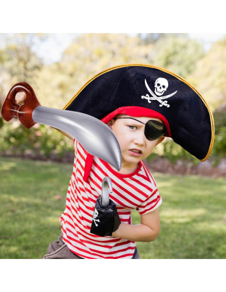 12 Espadas Pirata Inflables ZAUONTW 58 cm Juguetes Fiesta