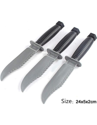 Juguete de Espada Retráctil Wendy Mall 3 Piezas 24x5 cm