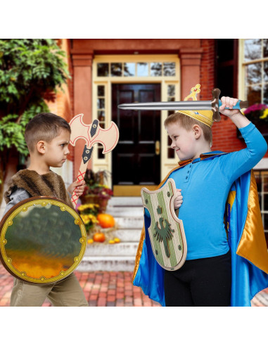 12 Espadas Inflables Pirata NQEUEPN 60x17 cm Reutilizables