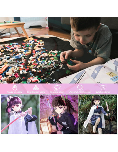 Conjunto Espada Kanao Demon Slayer Jorumo 99 cm 788 Piezas