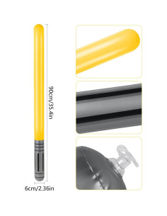 Sables de Luz Inflables EVERMARKET 2 Piezas 78,74 cm 2