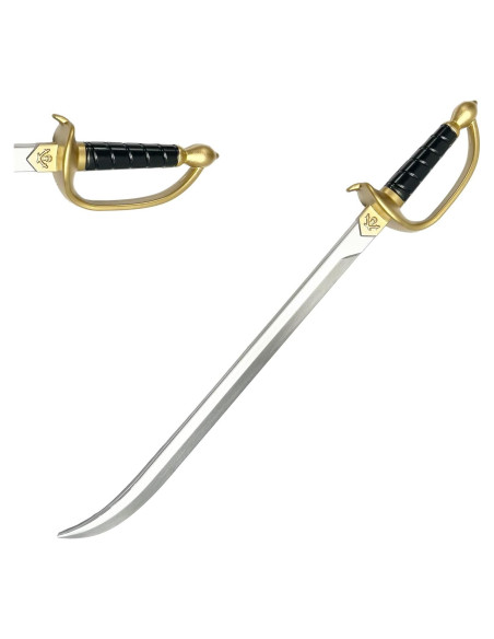 Espada Cutlass Pirata de Espuma QUEQUAQUI 76,2 cm