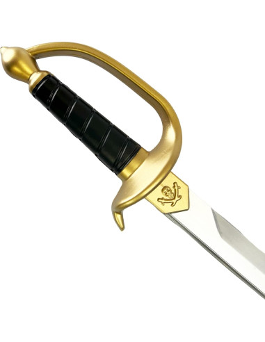 Espada Cutlass Pirata de Espuma QUEQUAQUI 76,2 cm