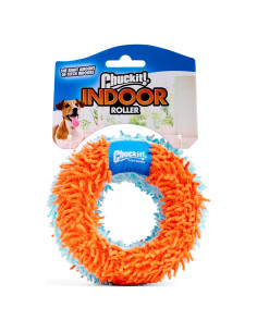 Chuckit! Rodillo Fetch Interior para Perros - Naranja y Azul