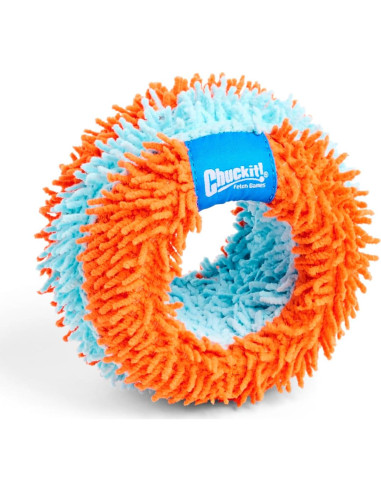 Chuckit! Rodillo Fetch Interior para Perros - Naranja y Azul