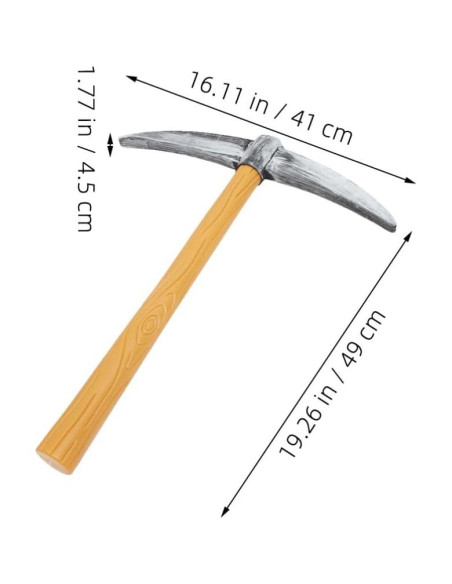 Pico Falso Decorativo DEARMAMY 49x41 cm para Fiesta y Cosplay