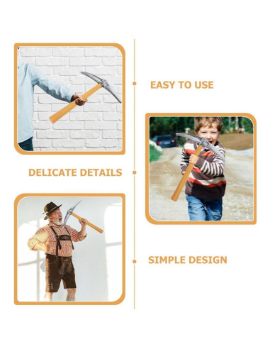 Pico Falso Decorativo DEARMAMY 49x41 cm para Fiesta y Cosplay