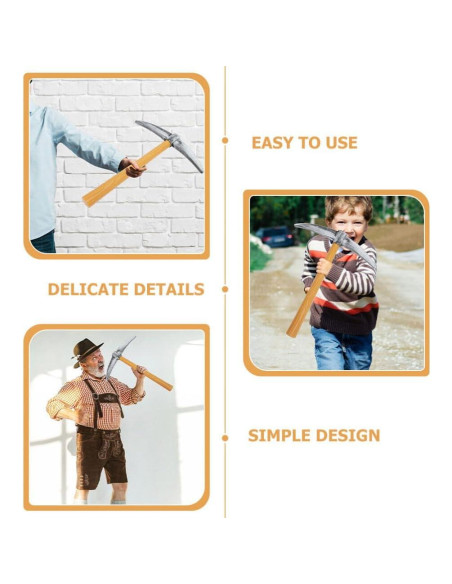 Pico Falso Decorativo DEARMAMY 49x41 cm para Fiesta y Cosplay